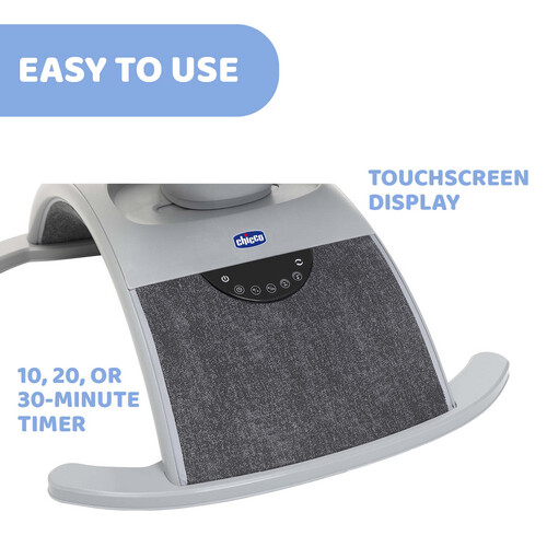 شيكو كرسي هزاز - Comfy Wave - لون فضي