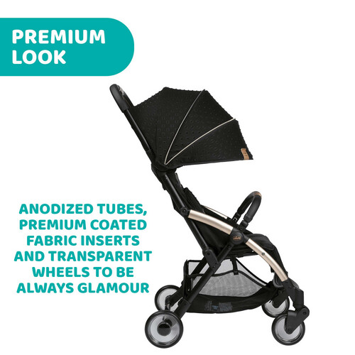 شيكو عربة أطفال - Goody XPlus - لون أسود