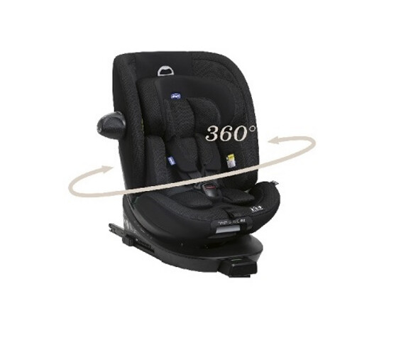Chicco Everone I-Size Base Car Seat - Black 0-12y
