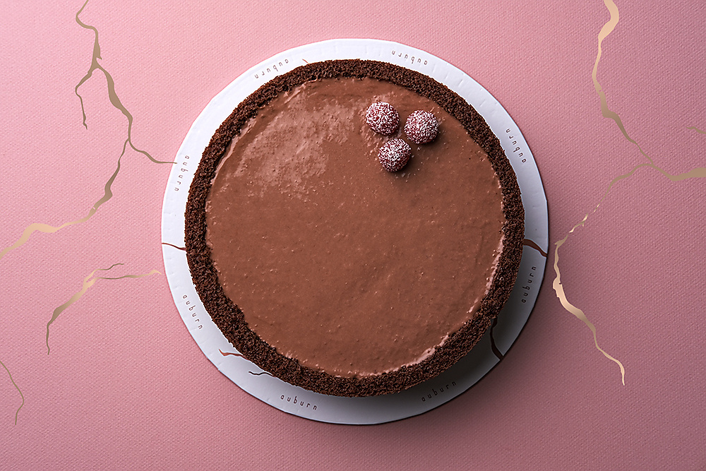 Chocolate raspberry cake