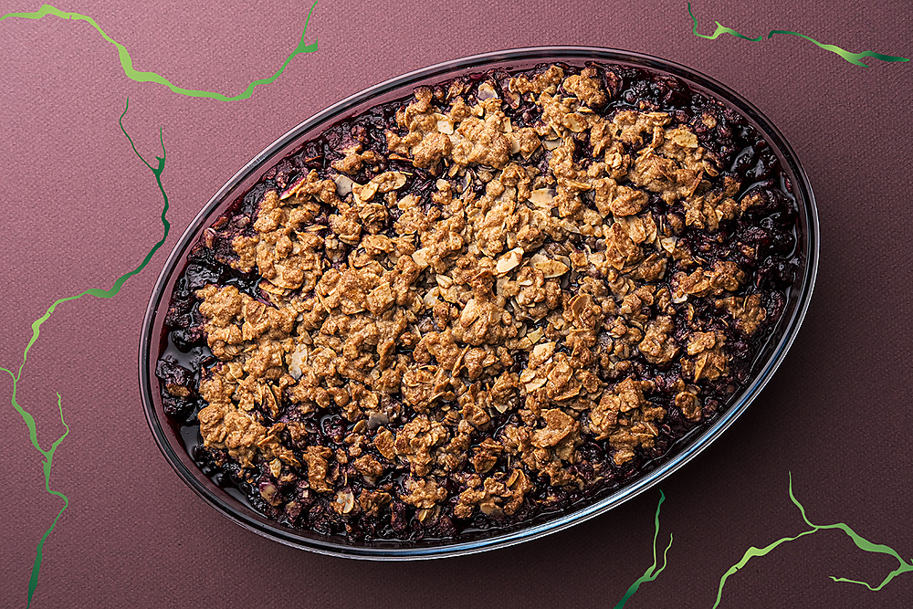 Mixed Berries crumble