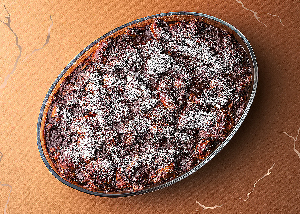 Chocolate Bread Pudding