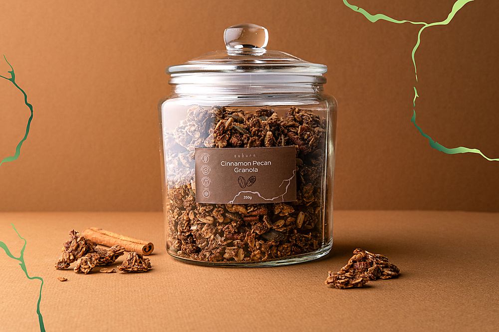 Cinnamon pecan granola 350 g