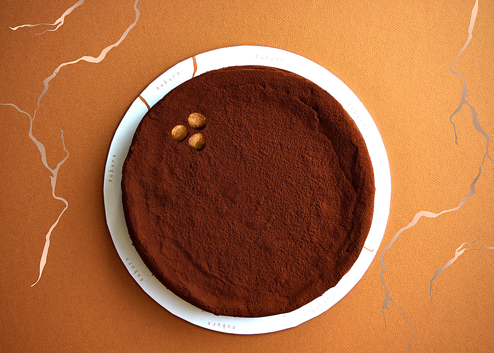 Chocolate Hazelnut Flourless Cake