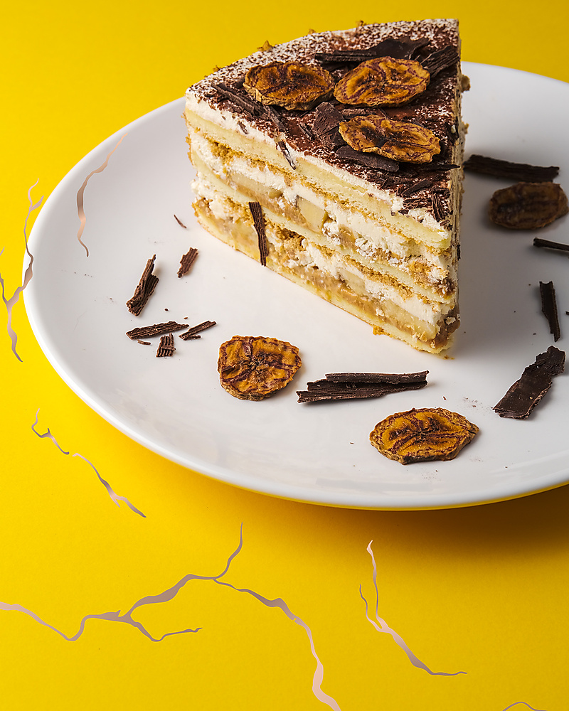 Toffee Banana cake
