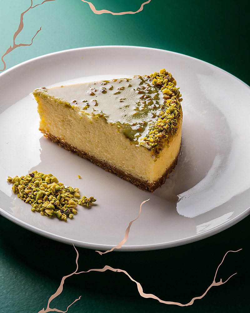 Pistachio Cheese cake