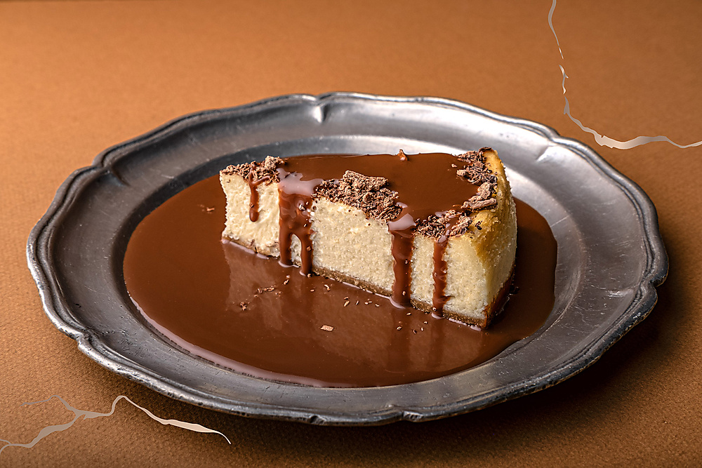 Chocolate cheesecake
