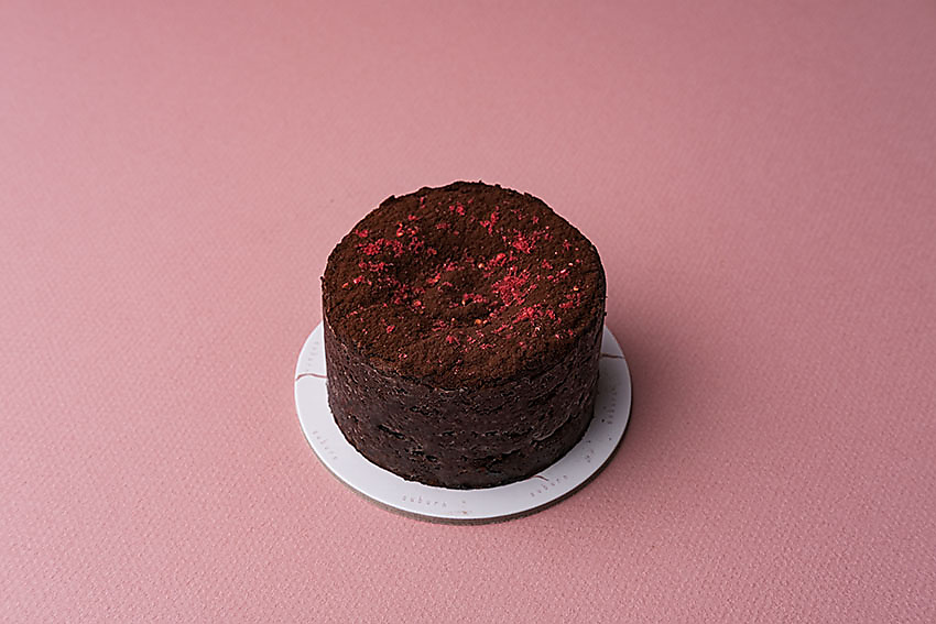 Mini chocolate flourless cakes