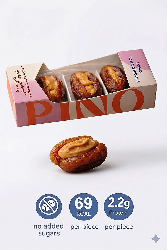 PINO DATE PEANUT BUTTER 50G