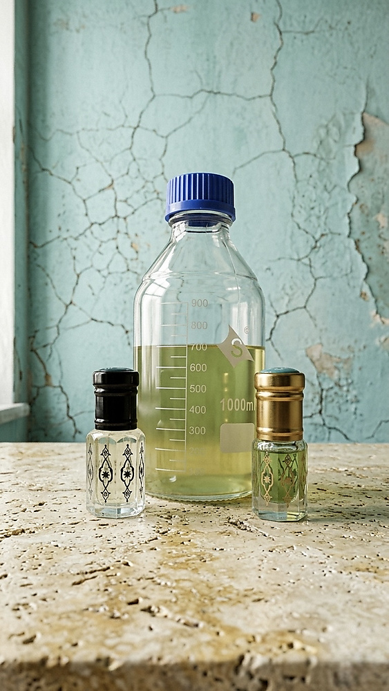 Light Kashan rose oil