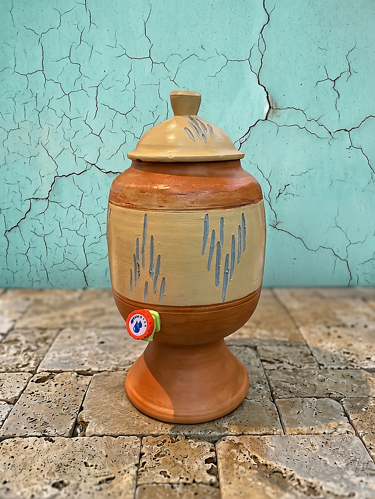 زير ماي فخار مطلي