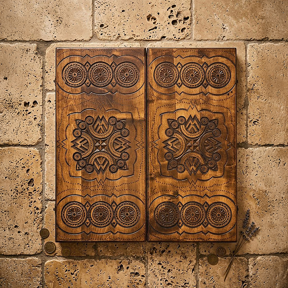 لعبة الطاولة شغل يدوي، صناعة أوكرانية