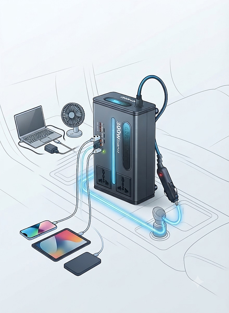 GC-300 CAR INVERTER