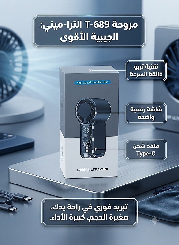 مروحه يد محموله