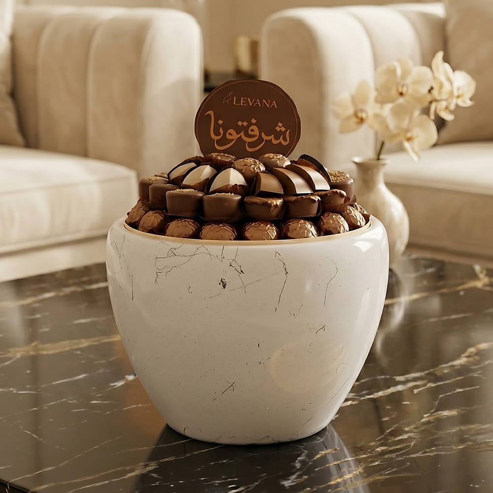 Shine of chocolate