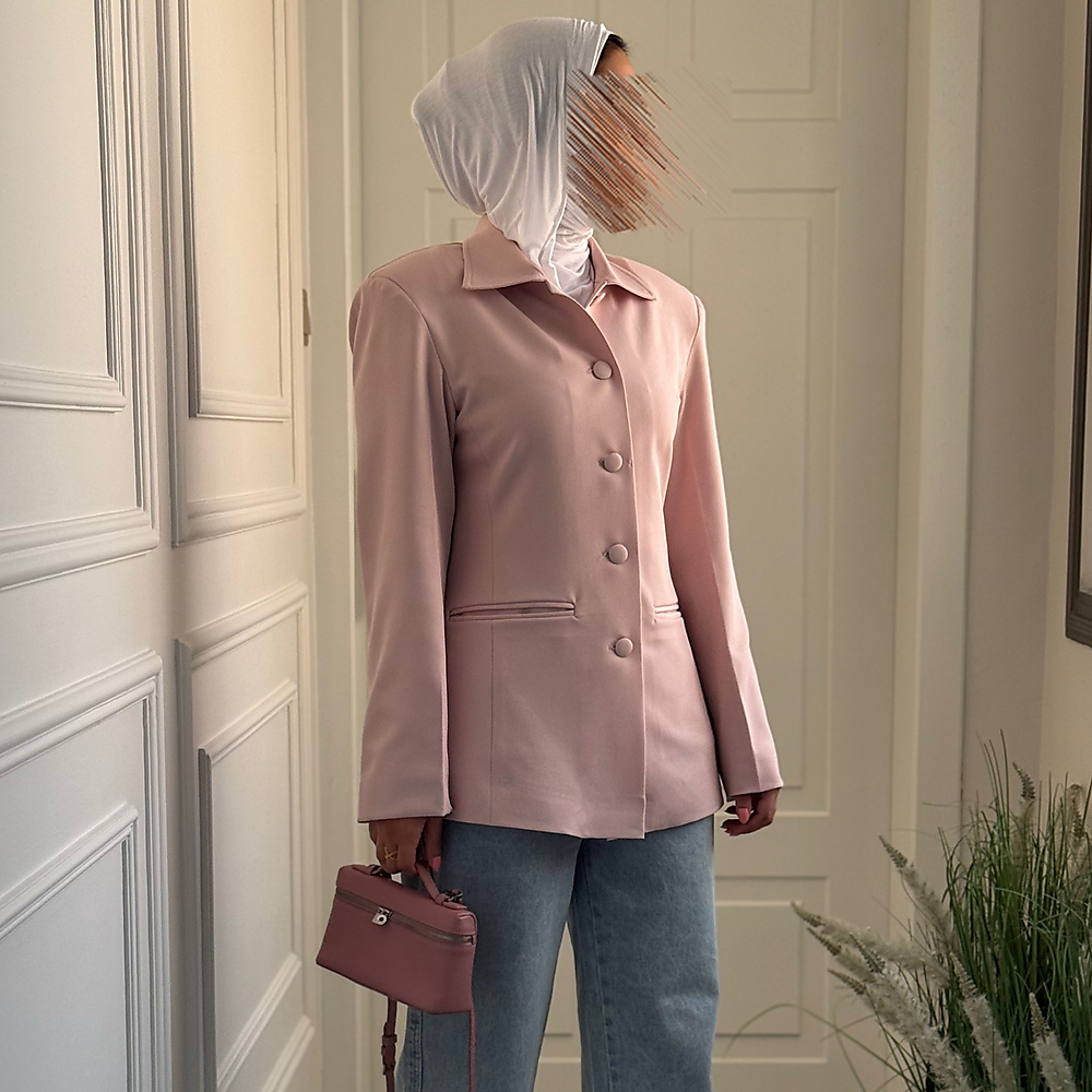 بالطو وردي