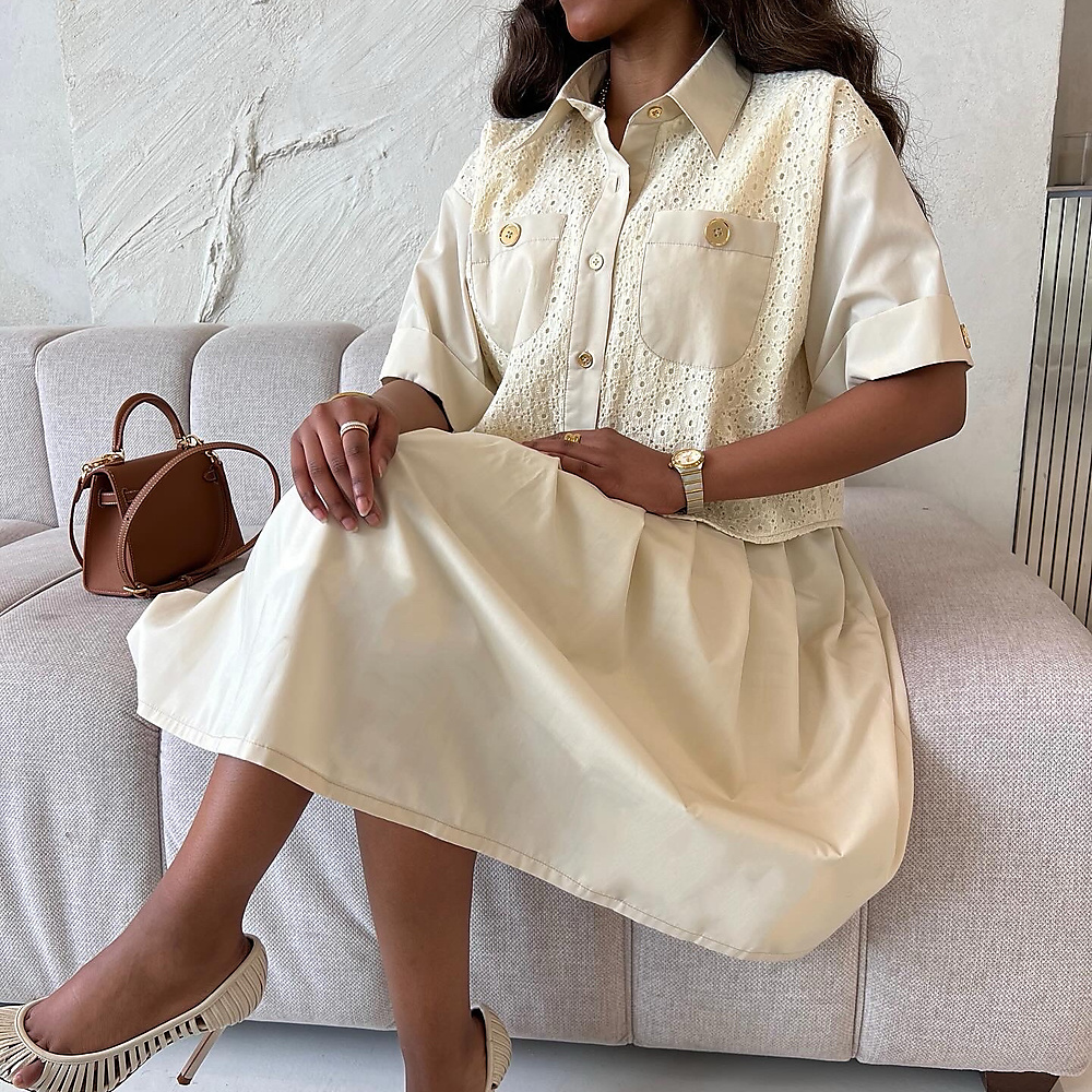 beige set
