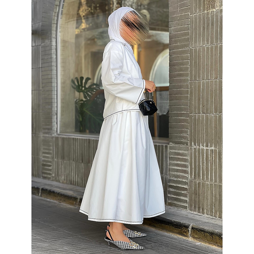 بدله تطريز قطن
