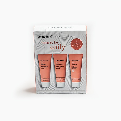 Curly hair care set