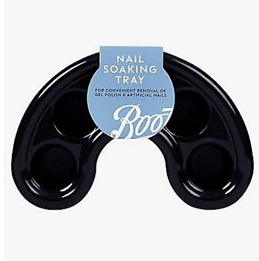 A template for soaking and caring for nails