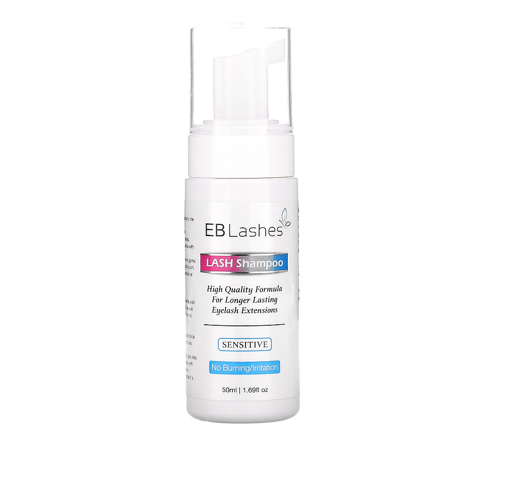 Eyelash cleaning shampoo