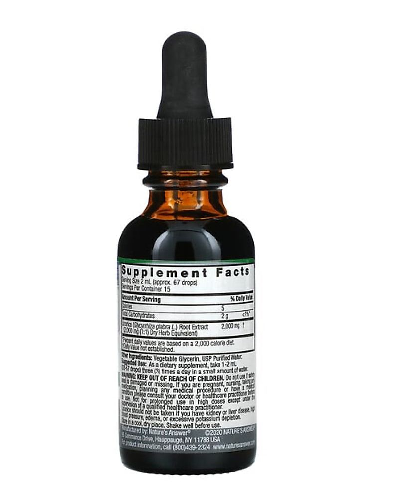 Licorice Root Oil Alcohol Free 30 ml