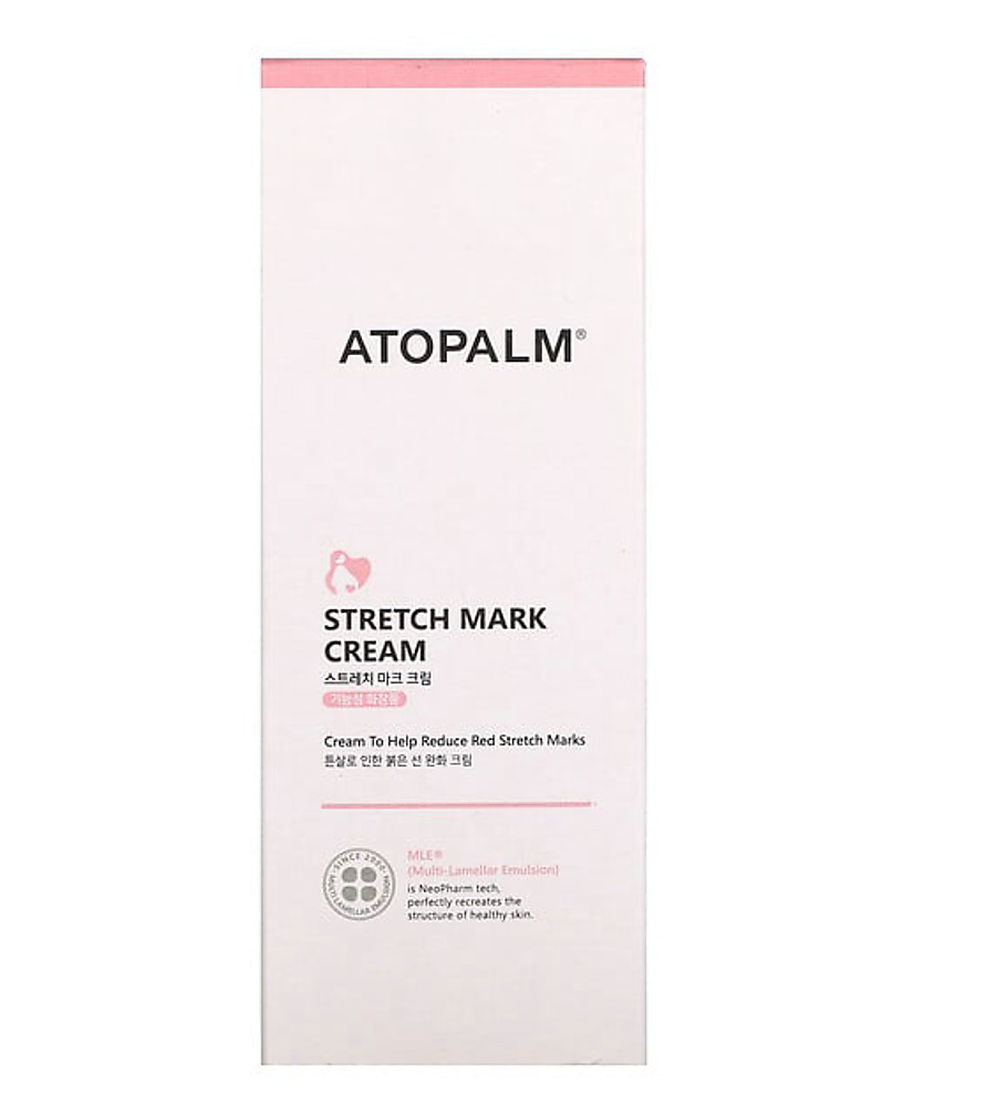 Red stretch mark treatment cream