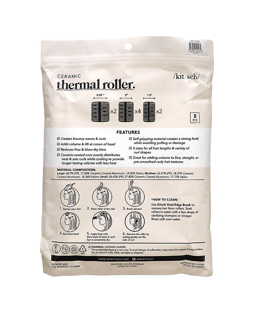 Thermal hair roller set