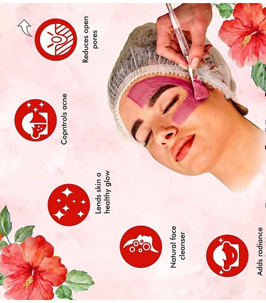بودرة الكركديه الطبيعيه
