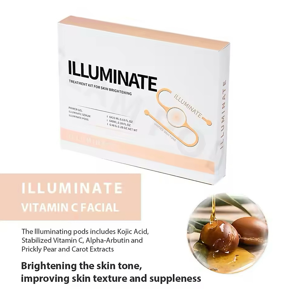 brightening oxygen 6capsules +6gel+6serum