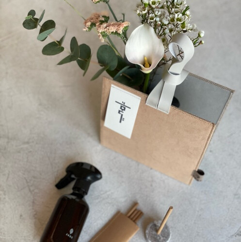 حقيبة البخور المخملية