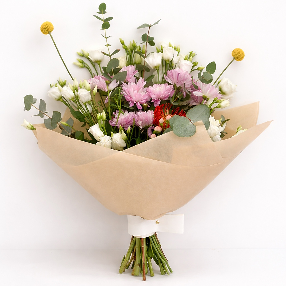 باقة الأناقة الوردية