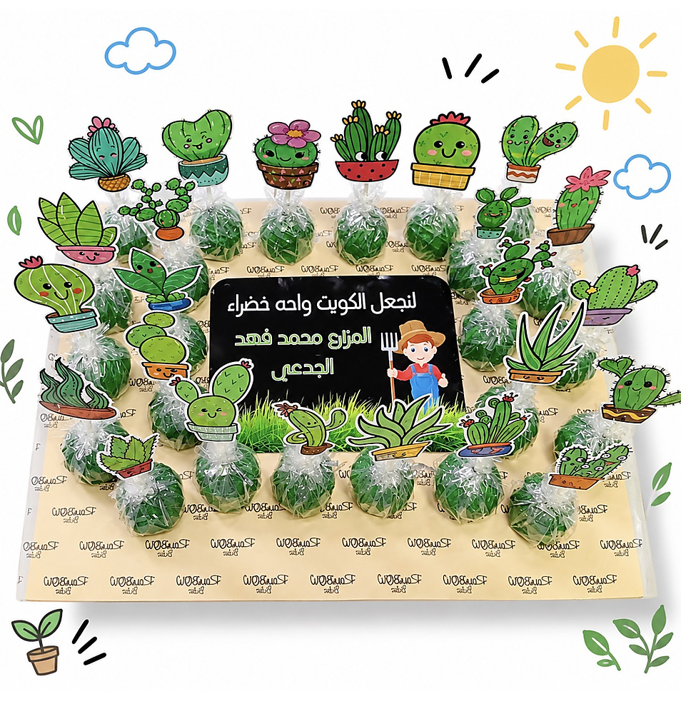 يوم التخضير - كيك بوبس