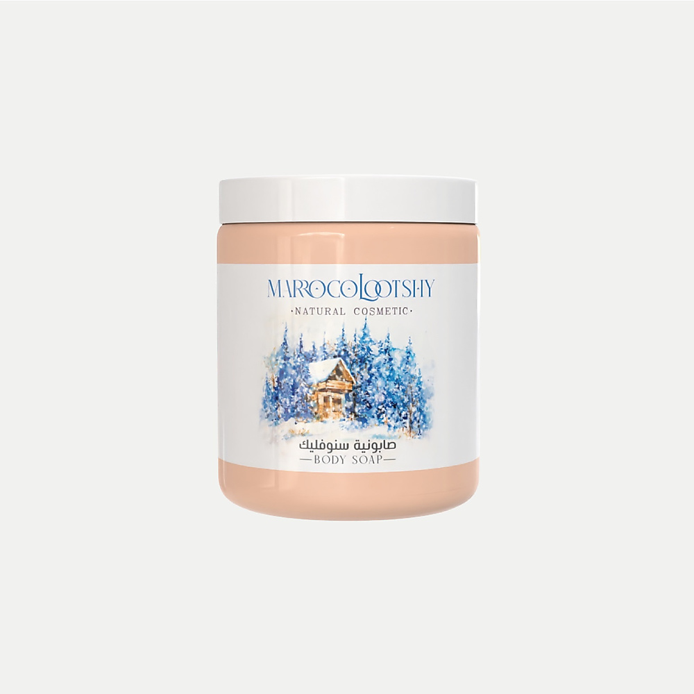 Snowflakes soap