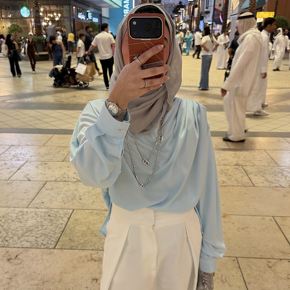 draped shoulder shirt
