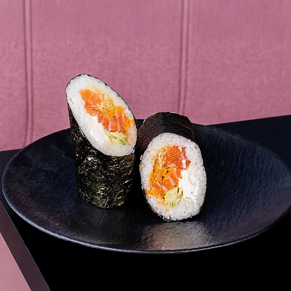 Crunchy Salmon Burrito