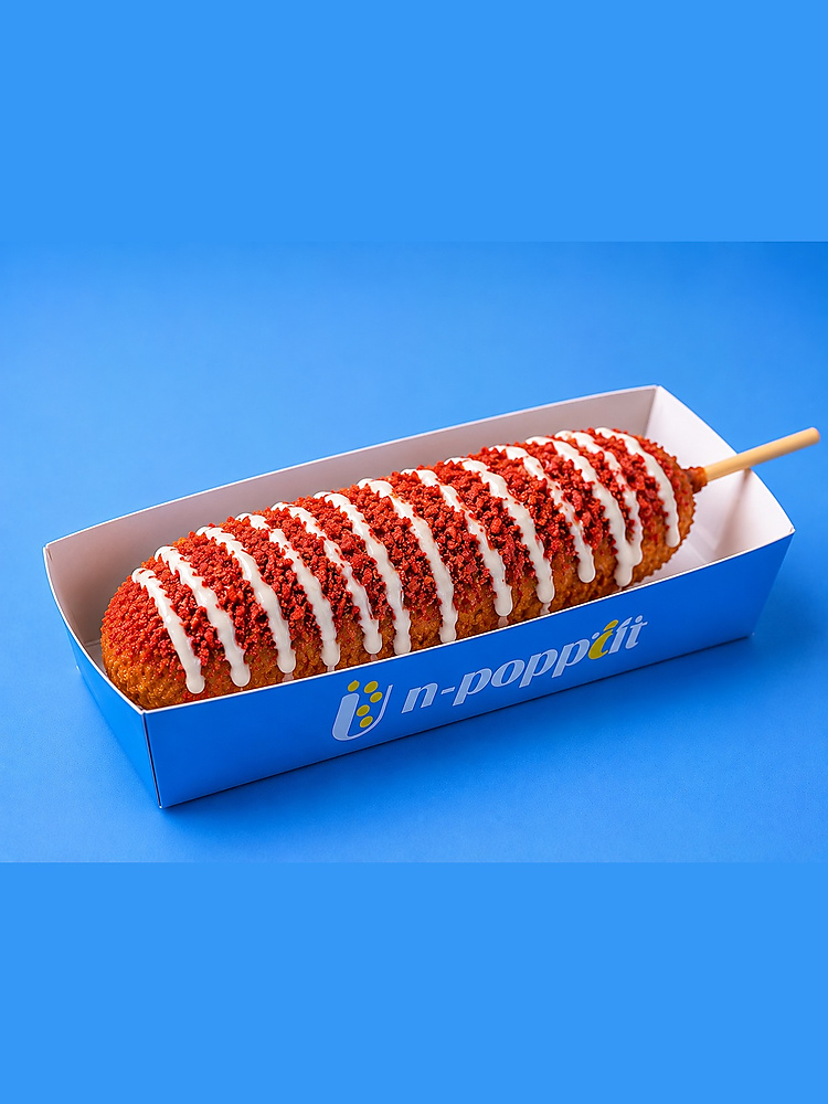 Red Takis Corndog