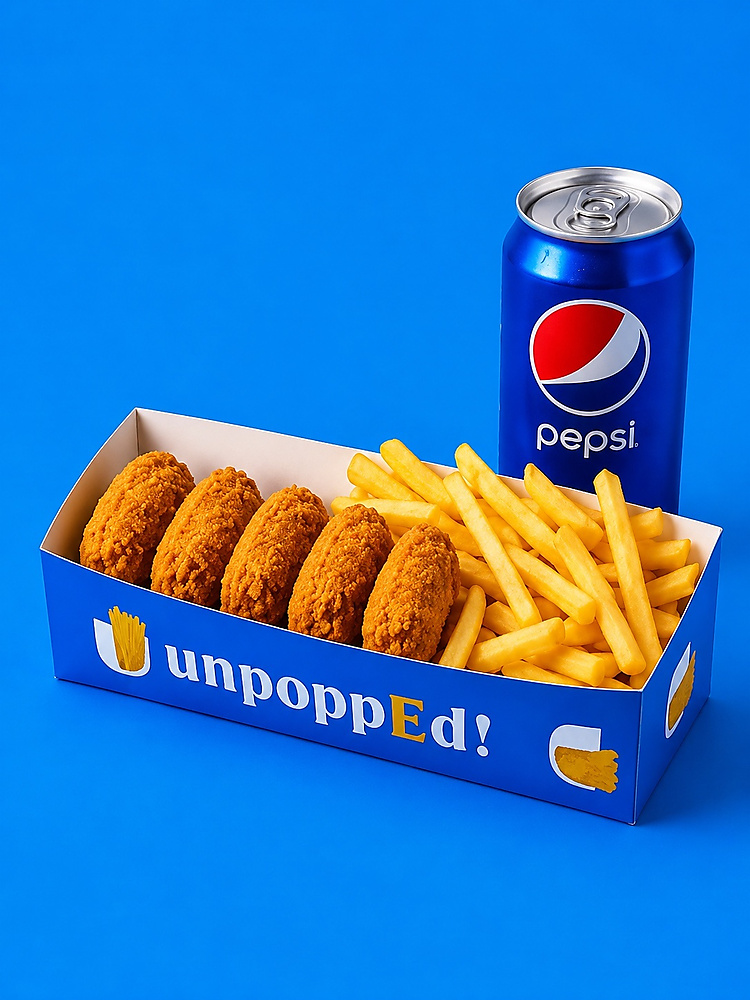 Chicken nuggets meal