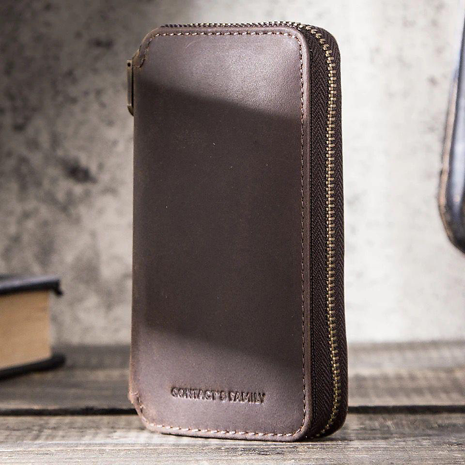 حقيبة ساعة Ethan Rustic Leather