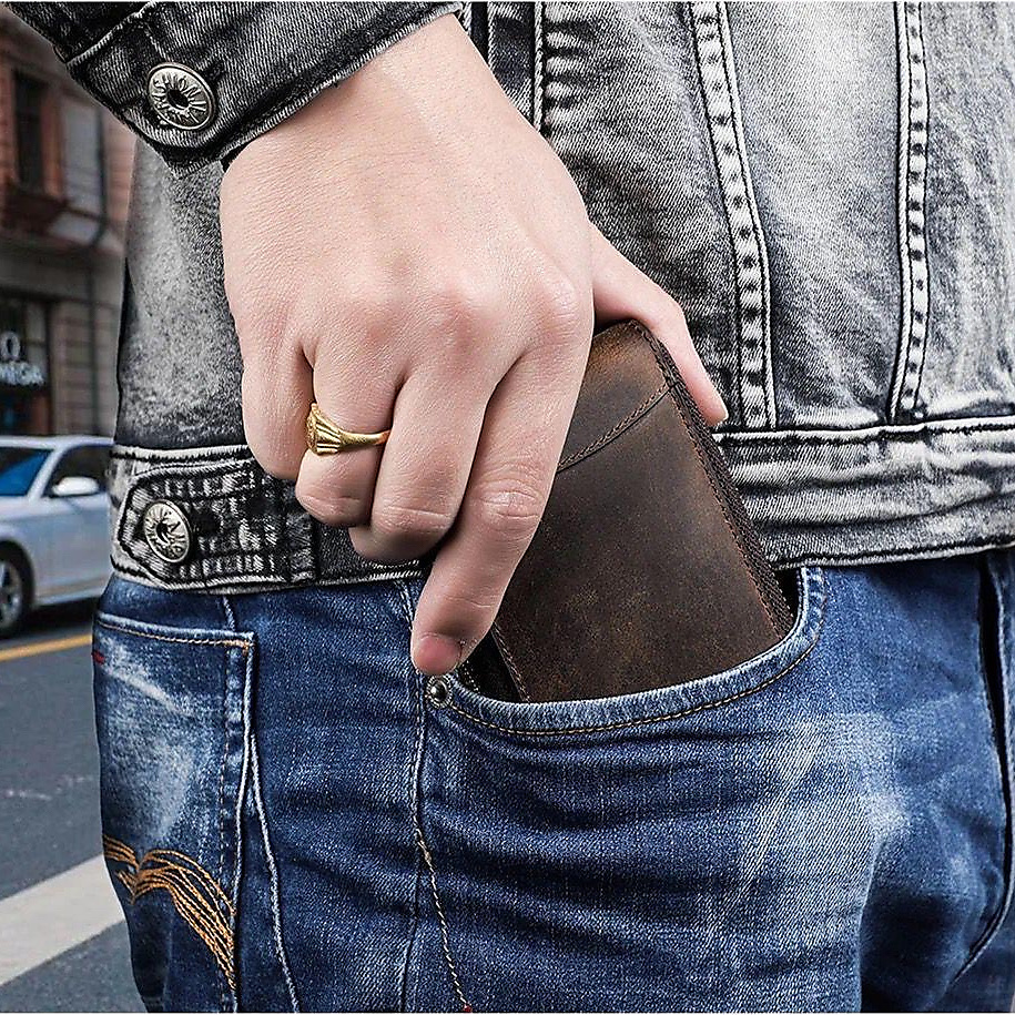 حقيبة ساعة Ethan Rustic Leather