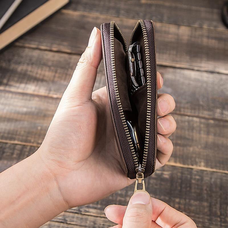 حقيبة ساعة Ethan Rustic Leather