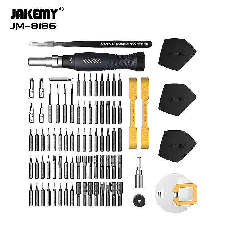 طقم مفكات دقيقة 83 في 1 Jakemy JM-8186B
