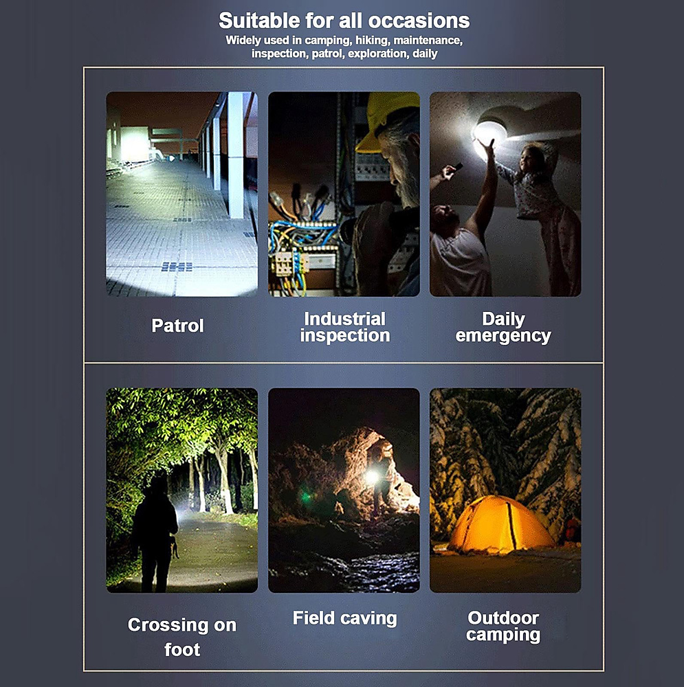 مصباح يدوي للتخييم X10 FLOOD LIGHTING