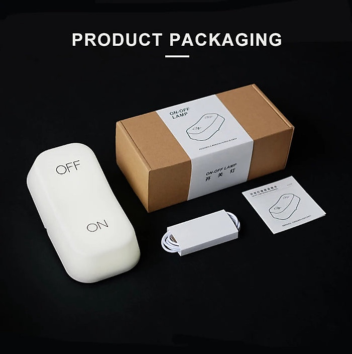 ‏ مصباح ضوء LED ON OFF SWITCH على شكل سويتش كهرباء