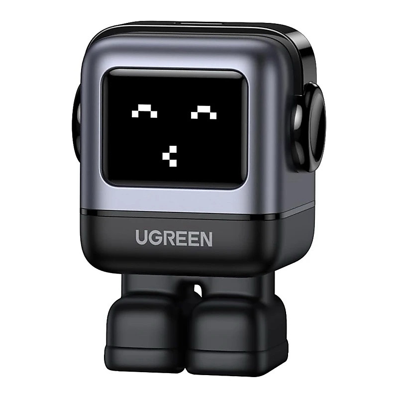 شاحن Ugreen Nexode RG 65W 3-Port GaN Fast Charger UK Grey