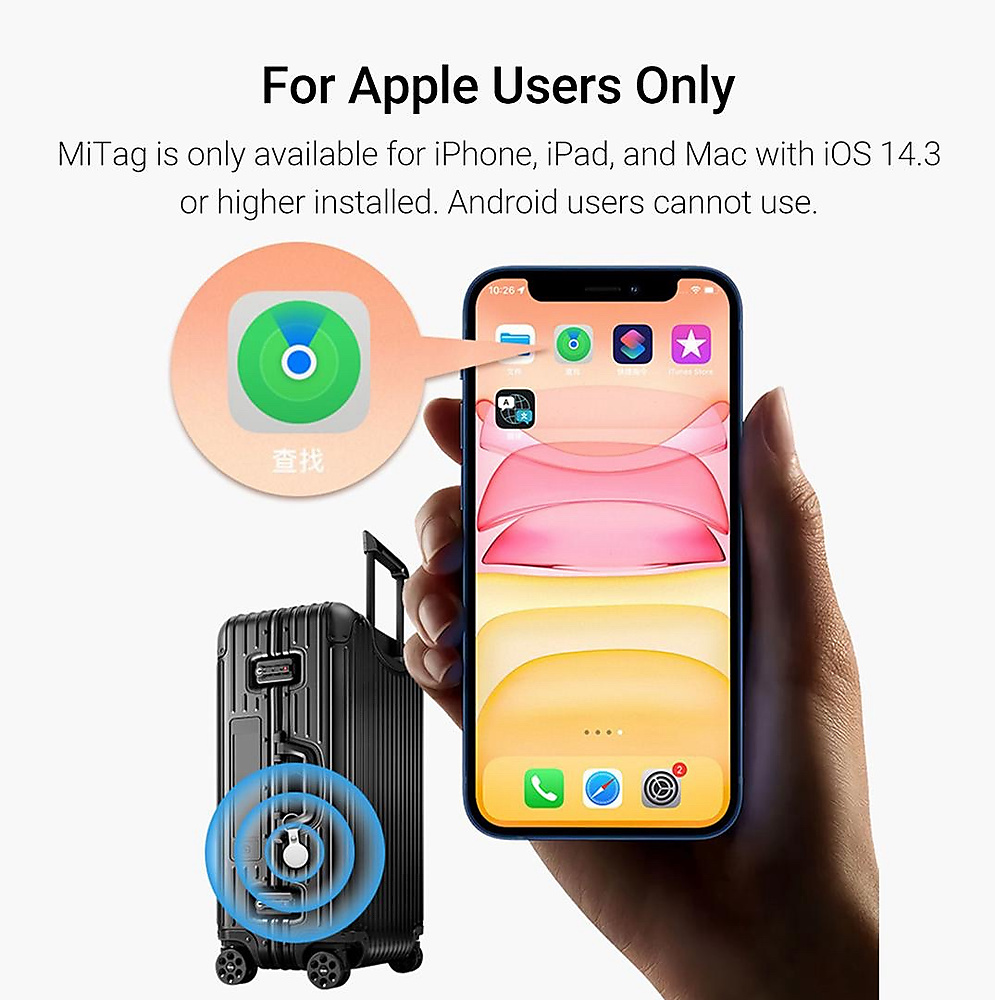 جهاز تعقب MiLi GPS Object Locator for iOS