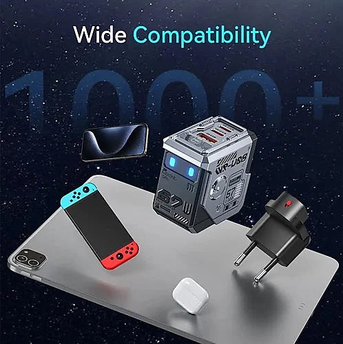 شاحن جداري WEKOME Robot 67w-U08 GaN