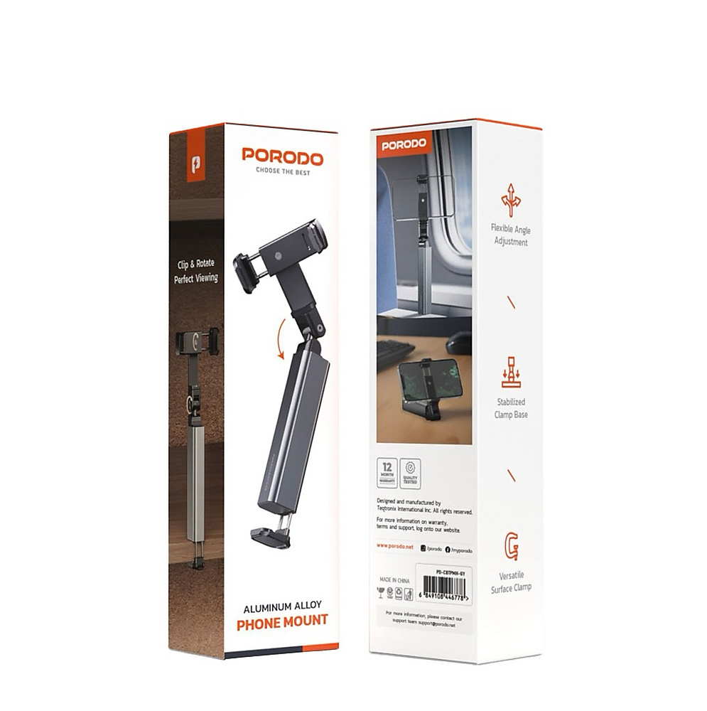 حامل هاتف Porodo Aluminum Alloy