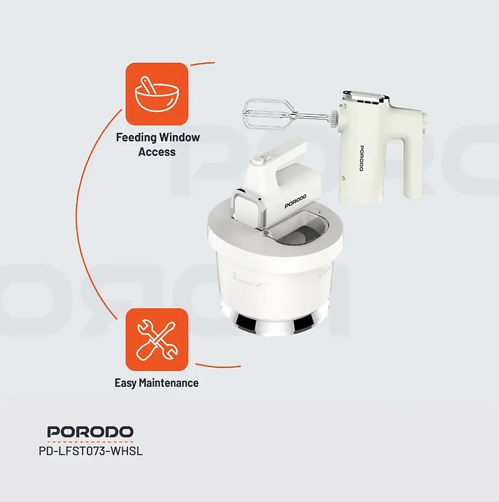 خلاط  ثنائي الوضع مقاوم للانسكاب Porodo Lifestyle