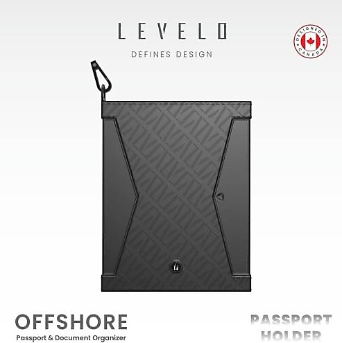 حافظة جواز السفر المصنوعة من الجلد من Levelo Offshore